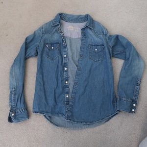 The Gap Jean Shirt